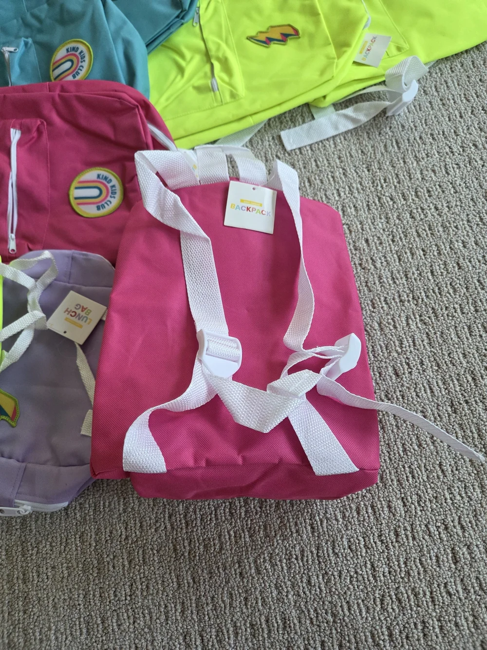 Kind Kids Club Backpack, Lunch Bag, and Pencil Pouch Bundle
